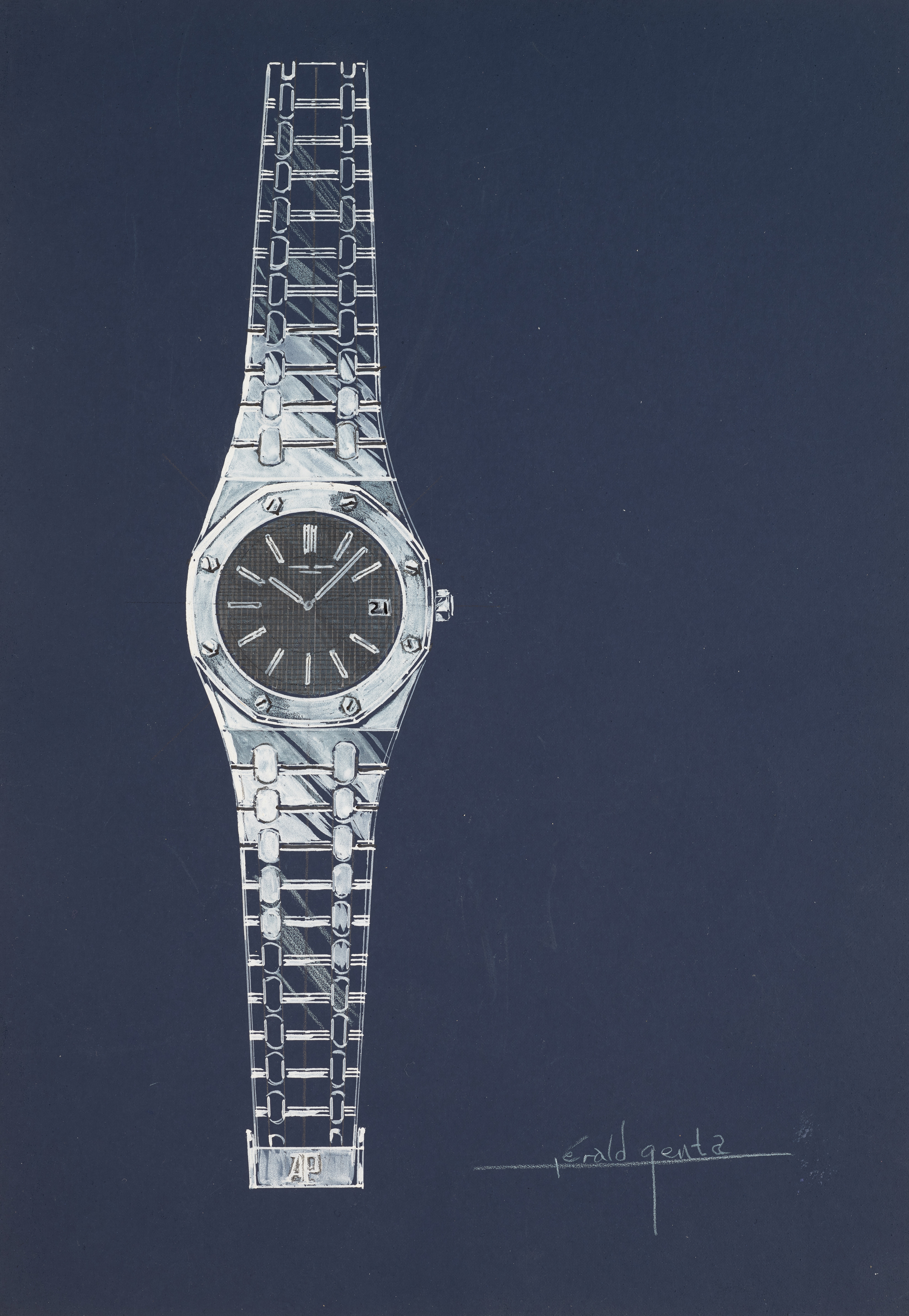 Gerald Gentas Audemars Piguet Royal Oak Original Design