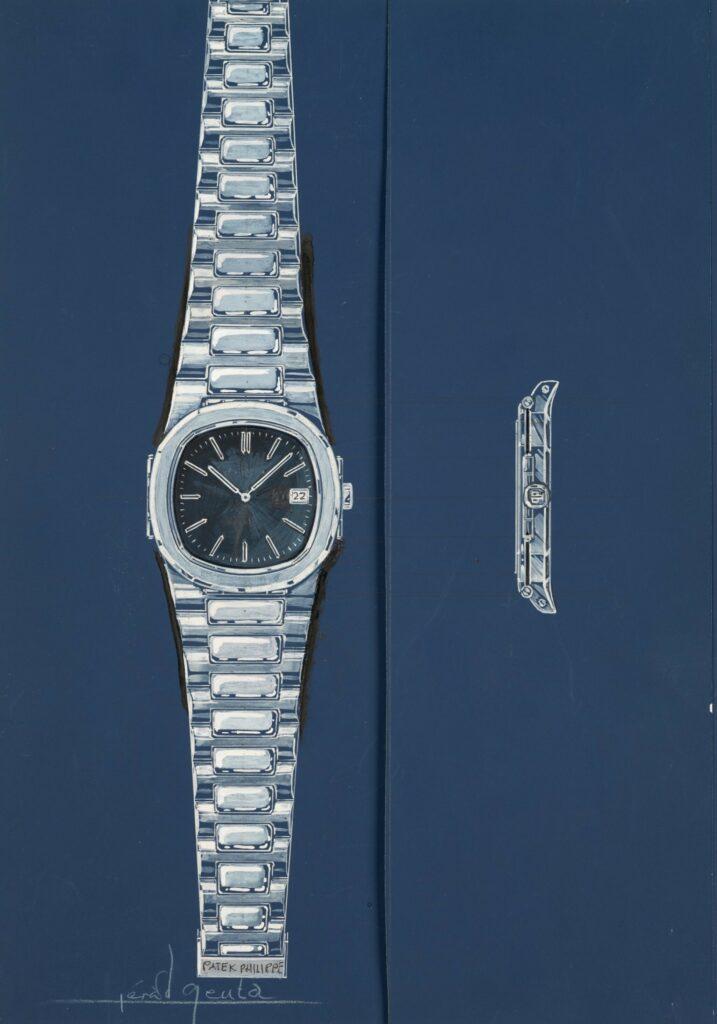 Gerald Gentas Patek Philippe Nautilus Original Design