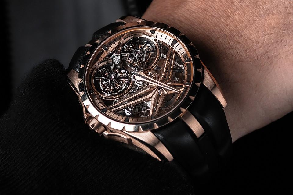 Roger Dubuis Excalibur Skeleton Double Tourbillon